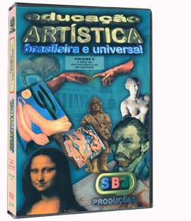 DVD EDUCA��O ART�STICA 2 - A ARTE CRIST� PRIMITIVA E A ARTE G�TICA 